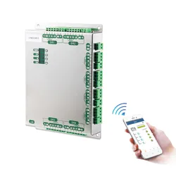 Pannello di Controllo Accesso a Quattro Porte Supporta TCP/IP con Scatola di Alimentazione