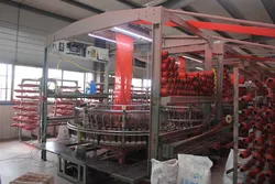 Hochleistungs-Netzwebmaschine für die schnelle Taschenproduktion