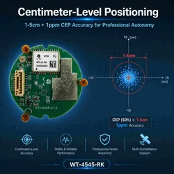 Receptor GPS RTK de Alta Precisão com 8310 Funcionalidade de Bússola