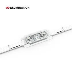 24V Módulo LED SMD Mudança de Cor LED RGB Pixel para Edifício Comercial Externo