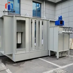 Cabine de Pintura em Pó Xingyue com Sistema de Recuperação