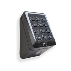 เครื่องอ่านการควบคุมการเข้าถึงภายนอกแบบคีย์แพด NFC RFID การฝังรหัส QR และเครื่องสแกนบาร์โค้ด