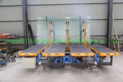 Halbautomatische Glaslademaschine Luftschwebetisch für die Glasbearbeitung Glaslade- und Hebemaschine