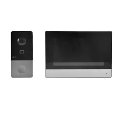 Ds-Kis608-P Kit di interfono video IP per villa con sblocco remoto della porta sistema interfono