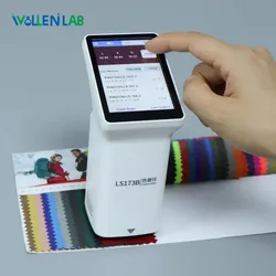 Thiết bị đo chuyên nghiệp Màn hình cảm ứng Độ chính xác Máy đo màu Đo chênh lệch màu