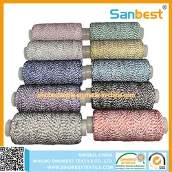 Bunte Polyester reflektierende Stickgarn für Hochgeschwindigkeits-Stickmaschinen