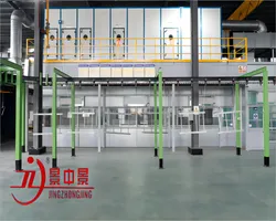 Vollautomatisches Aluminiumprofile Fenster Pulverbeschichtungsofen System