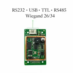 Kontaktloses Dualfrequenz-RFID-NFC 125kHz 13.56MHz Lesemodul für Sicherheitssystem