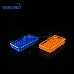 Suportes para tubos de ensaio multifuncionais de plástico com preço de fábrica para laboratório