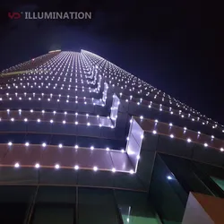 IP68 Módulo LED de Cores Completas LED DOT para Fachada de Edifício