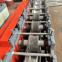 Máquina de Formação de Rolos para Portas de Alta Velocidade com Cortes, Máquina de Fabricação de Persianas Rolantes