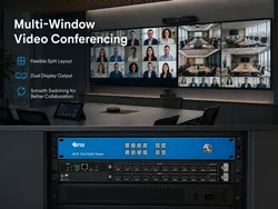 Bitvisus 16-Bild-4K60-LED-Videoprozessor-Multiviewer mit Websteuerung