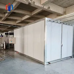 Cabine de Pintura a Pó Automática Xingyue com Sistema de Funil de Pó de Alta Capacidade