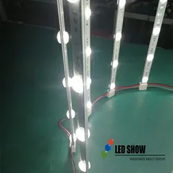 LED-hintergrundbeleuchtungsquelle – starre Lichtleiste mit Drahtseil und Haken