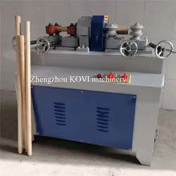Automatische Holzrundstab-Schaufelgriff-Herstellungsmaschine Holzbesenstiel-Rundungsmaschine