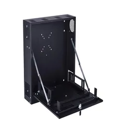 Edelstahl abschließbarer Rackmount DVR Box Netzwerk Schrank Schublade