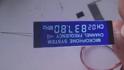Painel de Display com Retroiluminação LED Multicolorida com Opções em Branco e Verde