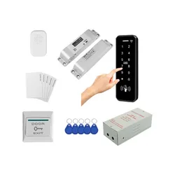 T26 Sistema di Controllo Accessi con Impronta Digitale, Carta, Password, Serratura Magnetica e Serratura Elettromagnetica Integrata