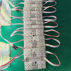 24V Quadratische Module Licht Pixel RGBW DMX adressierbare LED-Modullichter für Schilder