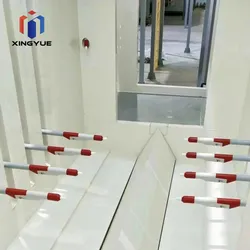 Cabine de revestimento em pó automática Xingyue possibilita fluxos de trabalho de produção totalmente automatizados em linha