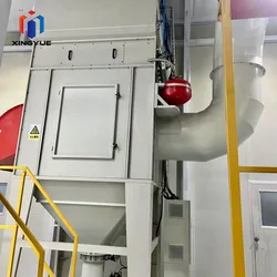 Cabine de Pintura a Pó Xingyue com Sistema de Regulação de Fluxo de Ar Ajustável