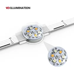 Módulo de Injeção LED Pixel Digital LED IP68 Luz de Fachada