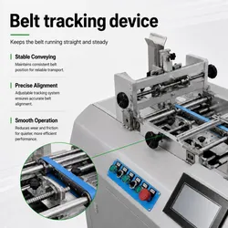 Hochgeschwindigkeits-Garment-Hangtag-Karten-RFID-Encoder-Tintenstrahldrucker-Qualitätsinspektions-Automatik-Ablehnmaschine