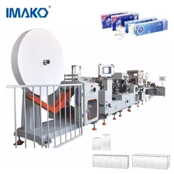 Automatische Verpackungsmaschine für Taschentücher in der Fließbandproduktion