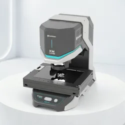 Strumento di misurazione ottica per il controllo qualità geometrico di componenti di microdiffusori