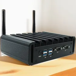 Computador de Mesa Mini Compacto Sem Ventoinha com Intel Core I5 8th Gen