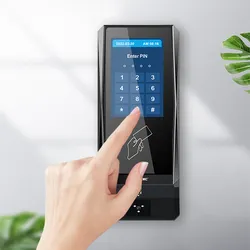 เครื่องบันทึกเวลาเซิร์ฟเวอร์เว็บหน้าจอสัมผัสลินุกซ์ รองรับการ์ดเสมือน RFID Seos Iclass