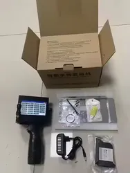 12.7mm Berührungsfreundlicher Handheld Tij Inkjet Drucker für Kartonverpackungen Tragbarer Handdruck-Datendrucker