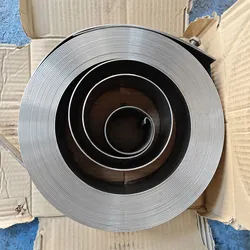 Mola espiral para carretel de cabo do tipo mola