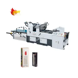 Lebensmittel Gewebekasten Fenster Kleben Maschinen Automatische Papier Karton Kartonbox Fenster Patchmaschine