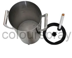 Mini Hopper (Mini Recipiente de Pó) para Revestimento por Spray em Laboratório