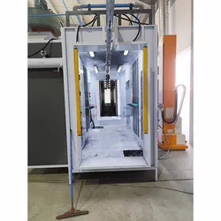 Farbüberzugsprühmaschine Pulverbeschichtungsanlage Produktionslinie für Metall