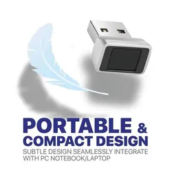 Windows 10 11 Hallo Laptops PC Biometrischer Scanner Vorhängeschloss USB Fingerabdrucklesemodul