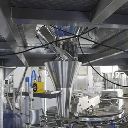 Máquina de envasado en bolsa rotativa automática para bocadillos/frutos secos/jengibre seco