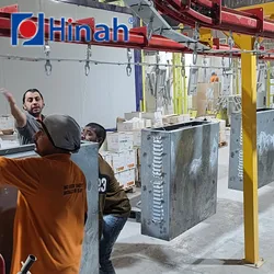 Linha de pintura a pó automática de alto desempenho e alta qualidade