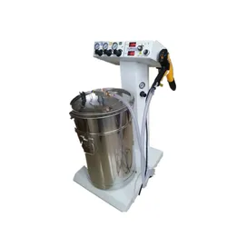 Hanna Pulverbeschichtungsmaschine 50W 45L Kapazität Elektrostatik-Pulverbeschichtungsmaschine Spritzpistole