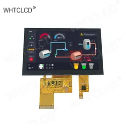 5 Zoll Hochauflösungs 800X480 RGB LCD Modul mit Touch-Funktionalität