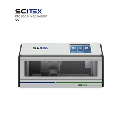 Настольная система экстракции нуклеиновых кислот SCITEK, компактный автоматический прибор для очистки ДНК и РНК