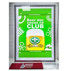 Beleuchteter Plakatrahmen LED Menütafel Anzeige Lichtkasten LED Leuchtschild
