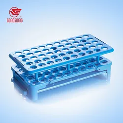 Suporte para Tubos de Ensaio, Material ABS, Cor Azul ou Laranja