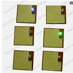 Botão de Luz LED Única Célula de Botão Poder Compacto Pisca LED