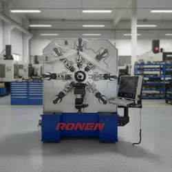 Çok Eksenli Kam Olmadan Yay Makinesi, Tam Servo Kam Olmadan Yay Makinesi, Yüksek Hassasiyetli Yay Endüstrisi için Dijital Kontrol Kam Olmadan Yay Makinesi