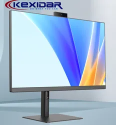 27-Inch คอมพิวเตอร์เดสก์ท็อปที่มีการ์ดจอ Rtx 4060 การศึกษา ฐานหมุนได้ที่ยกได้ คอมพิวเตอร์แบบออลอินวัน