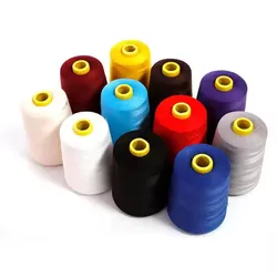 Linha de Costura 100% Linha de Costura de Poliéster Fio Spun