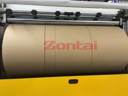 Paperschneidemaschine Papierrollen-Schneider-Wickelmaschine Papierverarbeitungsmaschine Papierschneider-Maschine Doppelbodenrollen Papierwickelmaschine