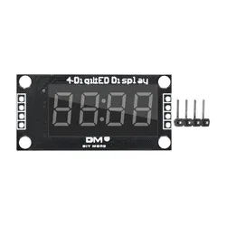 4 디지털 7 세그먼트 LED 디지털 타이머 디스플레이 모듈 녹색 색상